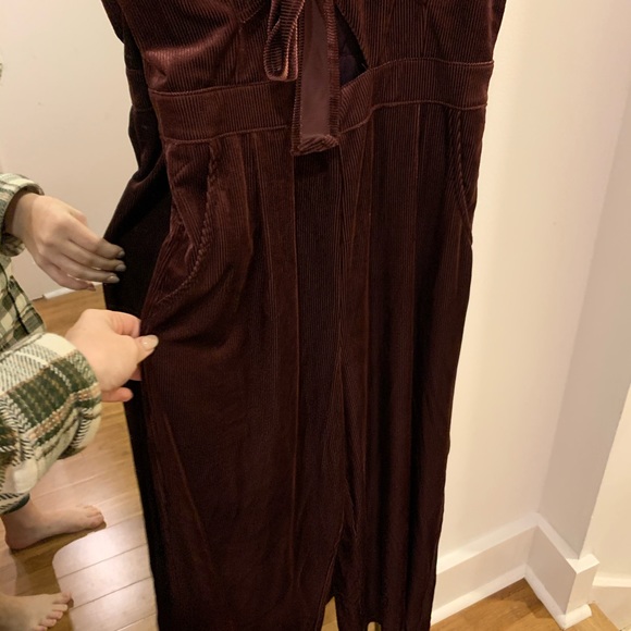 Gianni Bini Merlot Jumpsuit - Picture 3 of 7